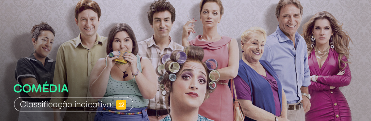 banner do filme: Minha mãe é uma peça